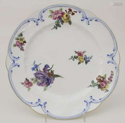 Teller / A plate, Sèvres, 1764-1778 Material: