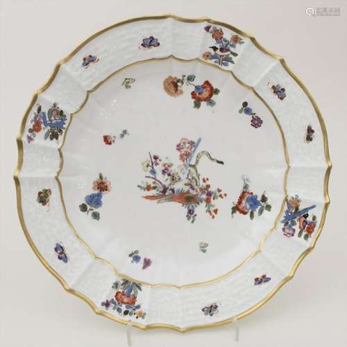Barock Teller 'Gelber Löwe' / A plate, Meissen,