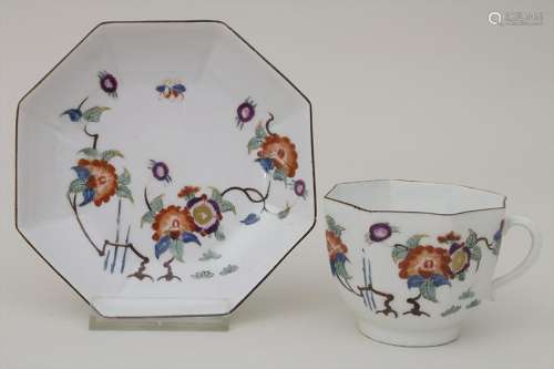 Tasse mit Unterschale / A tea cup and saucer, Meissen,