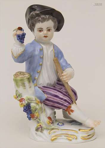 Winzerjunge / A winemaker boy, Meissen, 20. Jh.