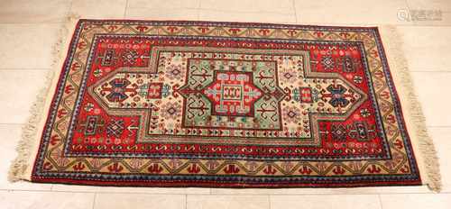 Persian rug. Multicolored. Size: 87 x 156 cm. In good condition.