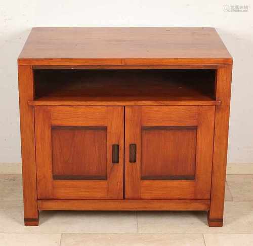 Teak cabinet / TV cabinet. Second half 20th century. Size: 75 x 86 x 34 cm. In good condition.