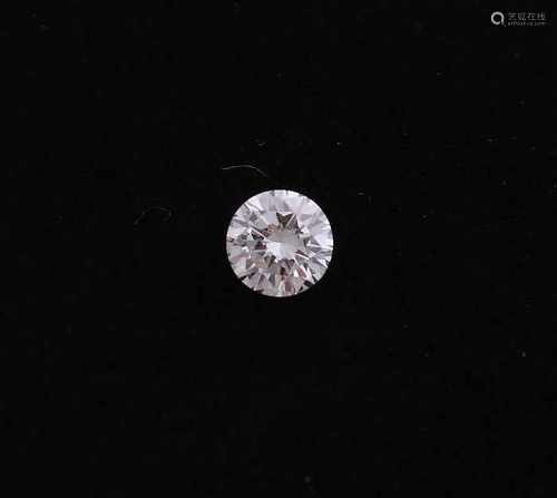 Brilliant cut diamonds, 0.47 ct VVSI / G.