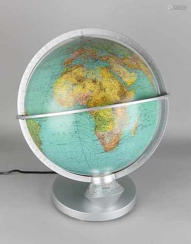 Old globe. Electric. With month term. Duples Columbus Berlin / Stuttgart. 20th century. Size: 38 x