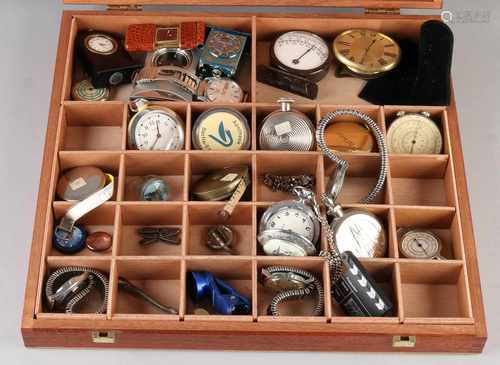 Box miscellaneous. For example: watches, pocket watches, measuring tapes, desk clocks, stopwatches