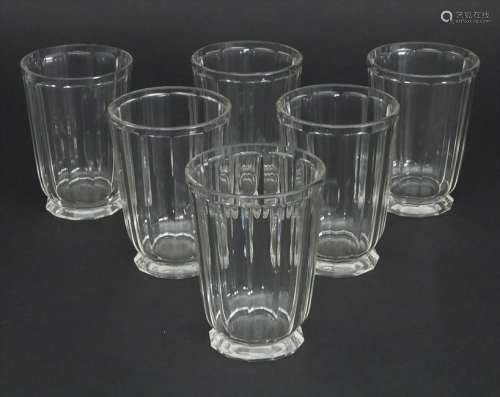 6 Wassergläser / 8 water glasses, J. & L. Lobmeyr,