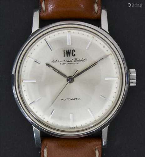 HAU IWC Automatik / A men's wrist watch, Schaffhausen,