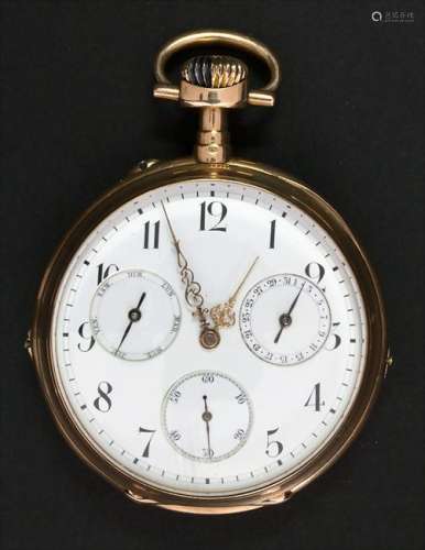 Offene Taschenuhr / A pocket watch, Schweiz/Swiss, um