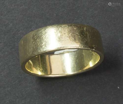 Schlichter Goldring / A gold ring Material: Gelbgold Au