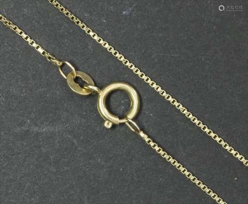 Goldkette / A necklace in gold Material: Gelbgold