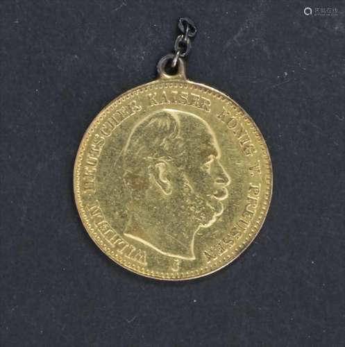 Deutsches Kaiserreich - Preussen: Goldmünze 5 Mark 1877