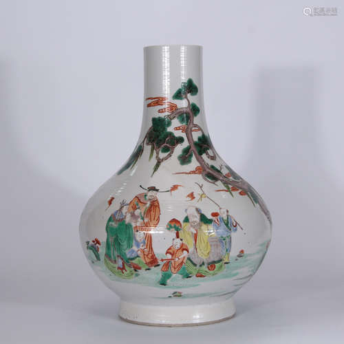 A Chinese Colorful Porcelain Vase