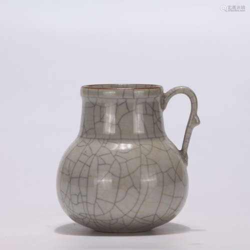 A Chinese Ge Kiln Porcelain Flower Watering Jar