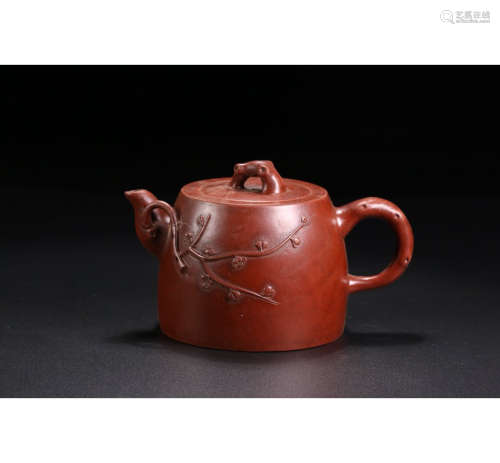 A Chinese Purple Sands Tea Pot,Wang Yinxian Mark