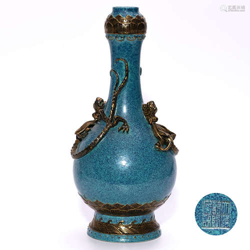 A Chinese Jun Glaze Porcelain Vase