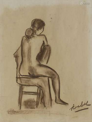 Edgar Stoebel (1909-2001), 'Weiblicher Akt' / 'A female