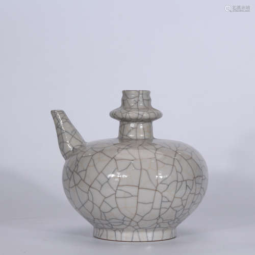 A Chinese Imitation Ge Kiln Porcelain Pot