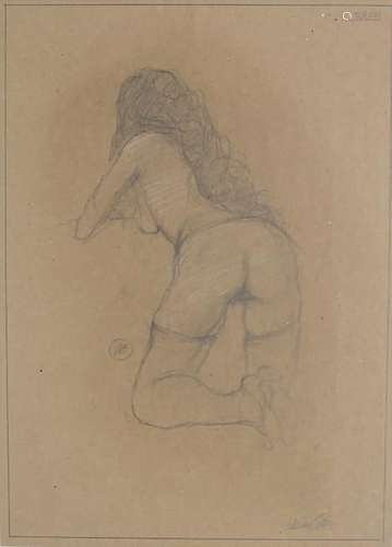 Klaus Böttger (1942-1992), 'Aktskizze I' / 'Nude sketch