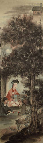 A Chinese Painting, Fu Baoshi Mark