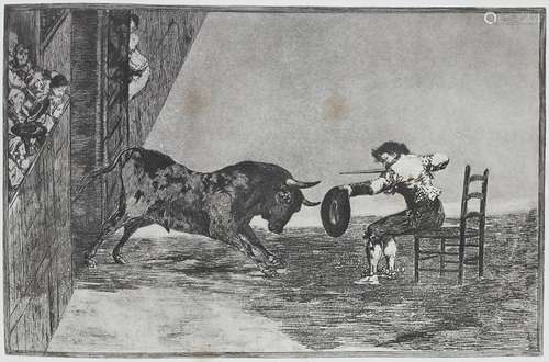 Francisco de Goya (1746-1828), 'Stierkampf' / 'The