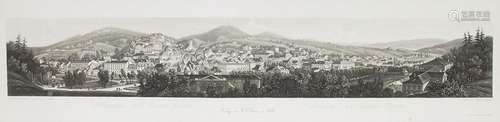 'Panorama von Baden-Baden' / 'A panoramic view of