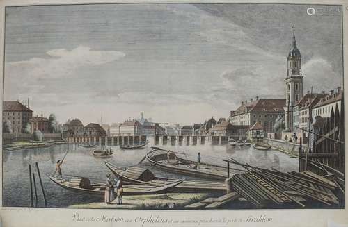 Friedrich Rosenberg (1758-1833), 'Hafen von Strahlow' /