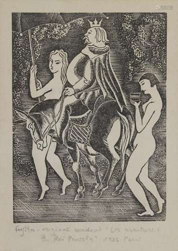 Tsuguharu Foujita (1886-1968), 'König Pausole zu Pferd