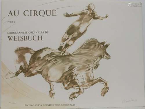 Claude Weisbuch (1927-2014), 'Au cirque tome 1'