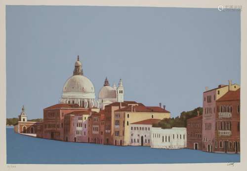 Mario Lucchesi (*1919), 4 Ansichten von Venedig / 4