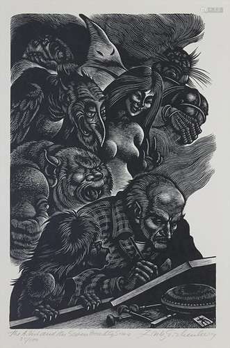 Fritz Eichenberg 'The Artist and the Seven Deadly Sins'