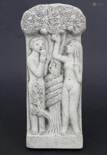 Bildrelief 'Adam und Eva' / A pictorial relief 'Adam an