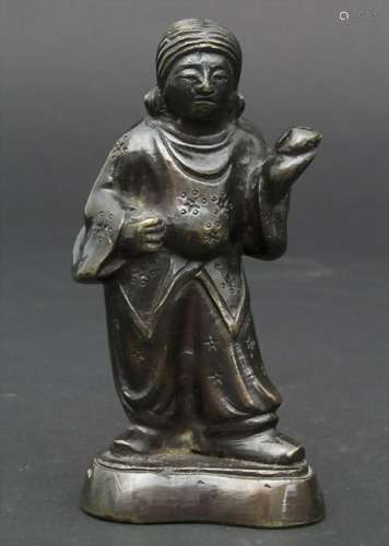 Kleine Bronzefigur 'Hofbeamter' / A small bronze figure