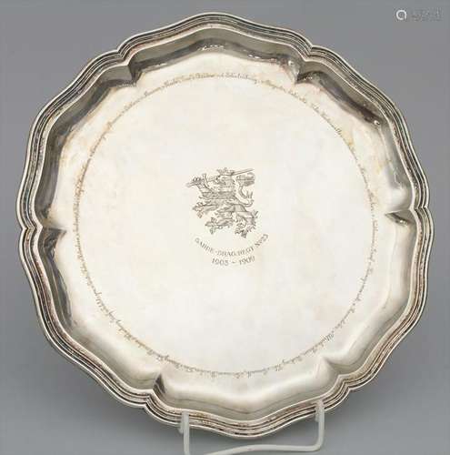 Reservisten-Platte / A reservist tray, deutsch, 1909