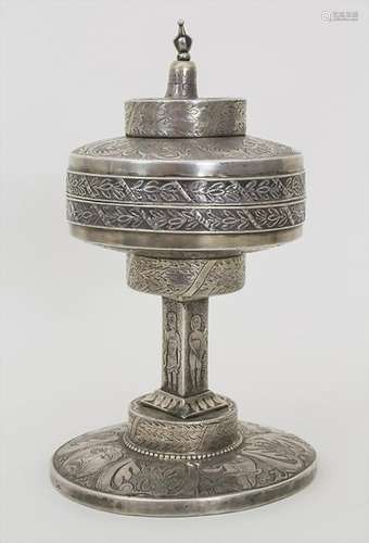 Ziborium / Messkelch / A silver chalice, Pamplona, 18.