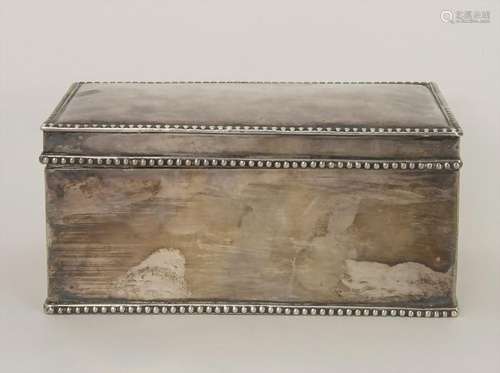 Zuckerdose / A silver sugar box, Hendrik Centen,