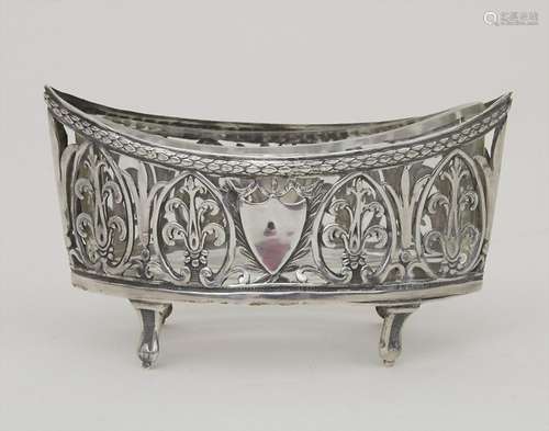 Empire Saliere / A silver Empire open salt cellar,