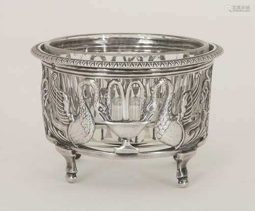 Empire Saliere / A silver empire open salt cellar,