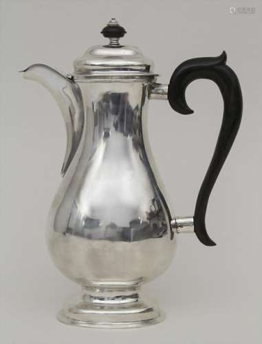 Barock Kanne / A Baroque silver pot, wohl I.M. Bittner,