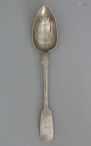 Löffel / A silver spoon, Carl Strentz, Greifswald, um