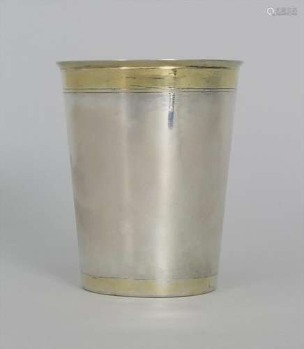 Barock Becher / A Baroque silver beaker, Johann Viktor