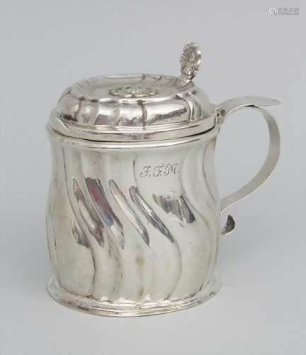 Bierkrug / A silver beer mug, Heidelberg, 18. Jh.