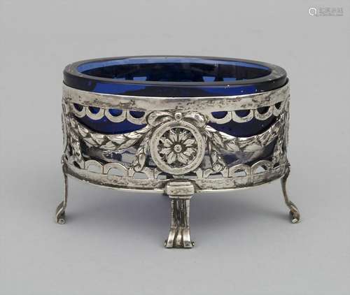 Saliere / A silver open salt cellar, deutsch, um 1800