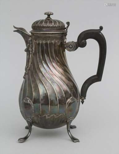 Verseuse / A silver coffee pot, Paris, um 1870