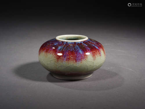 A Chinese Fancy Glaze Porcelain Water Pot