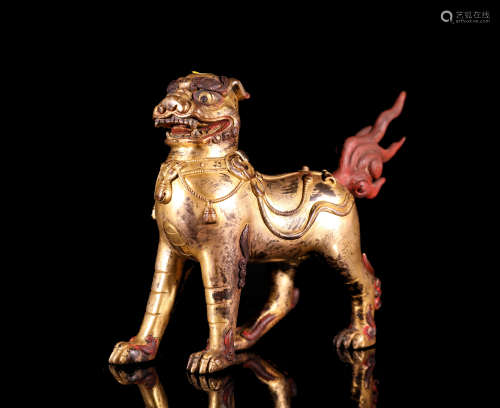 A Chinese Bronze Beast