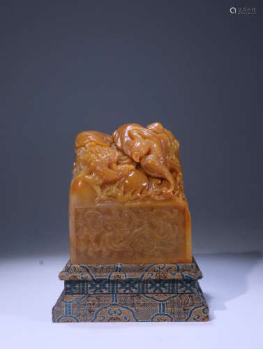 A Chinese Tianhuang Stone Seal