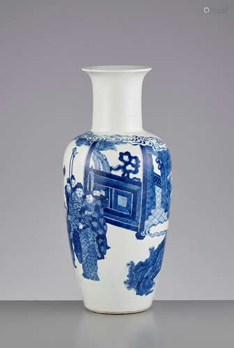 A 'ROMANCE OF THE THREE KINGDOMS' VASE, QI…