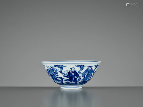 A PORCELAIN BOWL, DAOGUANG MARK AND OF …