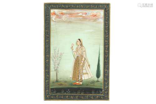 A STANDING PORTRAIT OF A COURTLY LADY