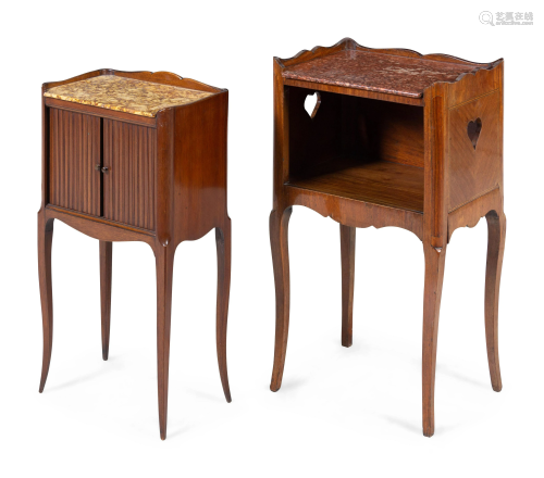 Two French Side Tables